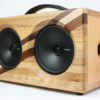 Premium Solid Wood Oak Bluetooth Speaker - Image 4